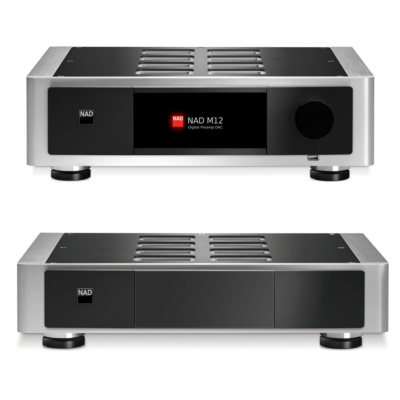 NAD Masters Series M12 Digital Preamp DAC and M22 Stereo Amplifier