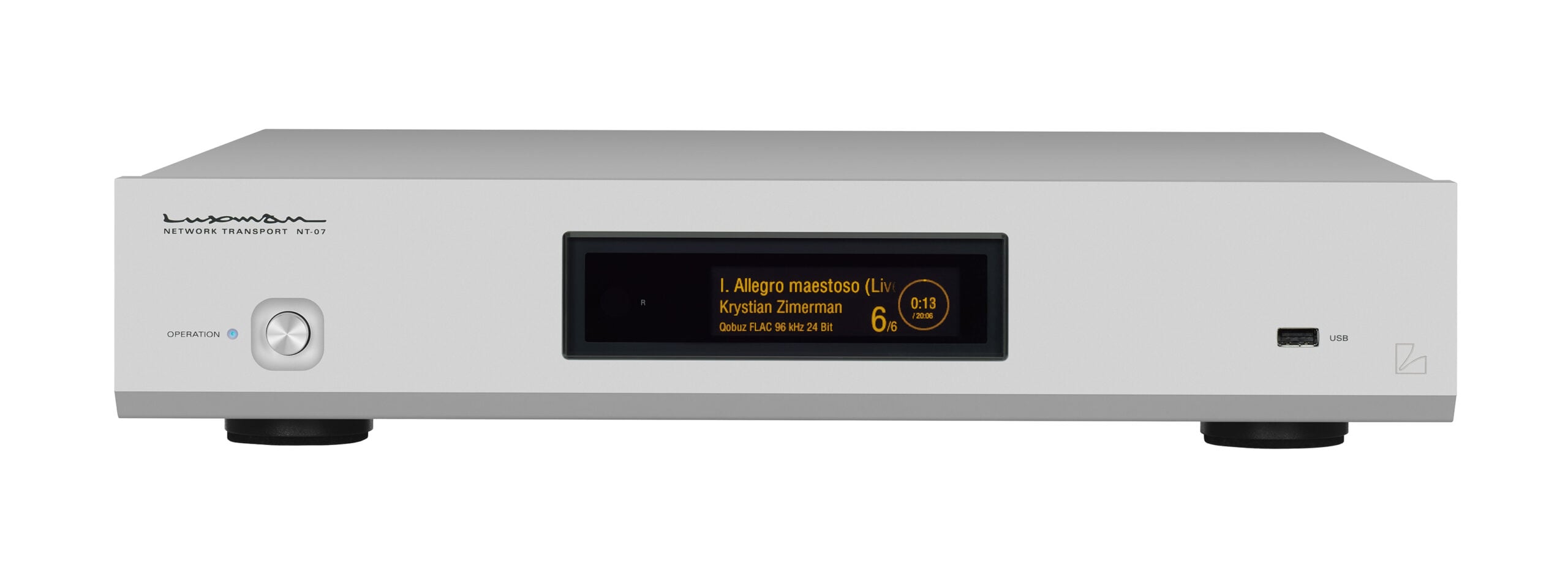 Luxman introduces company's first-ever network transport - The