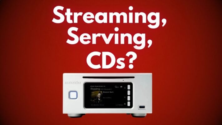 Aurender ACS100 Music Server Streamer CD Ripper Review
